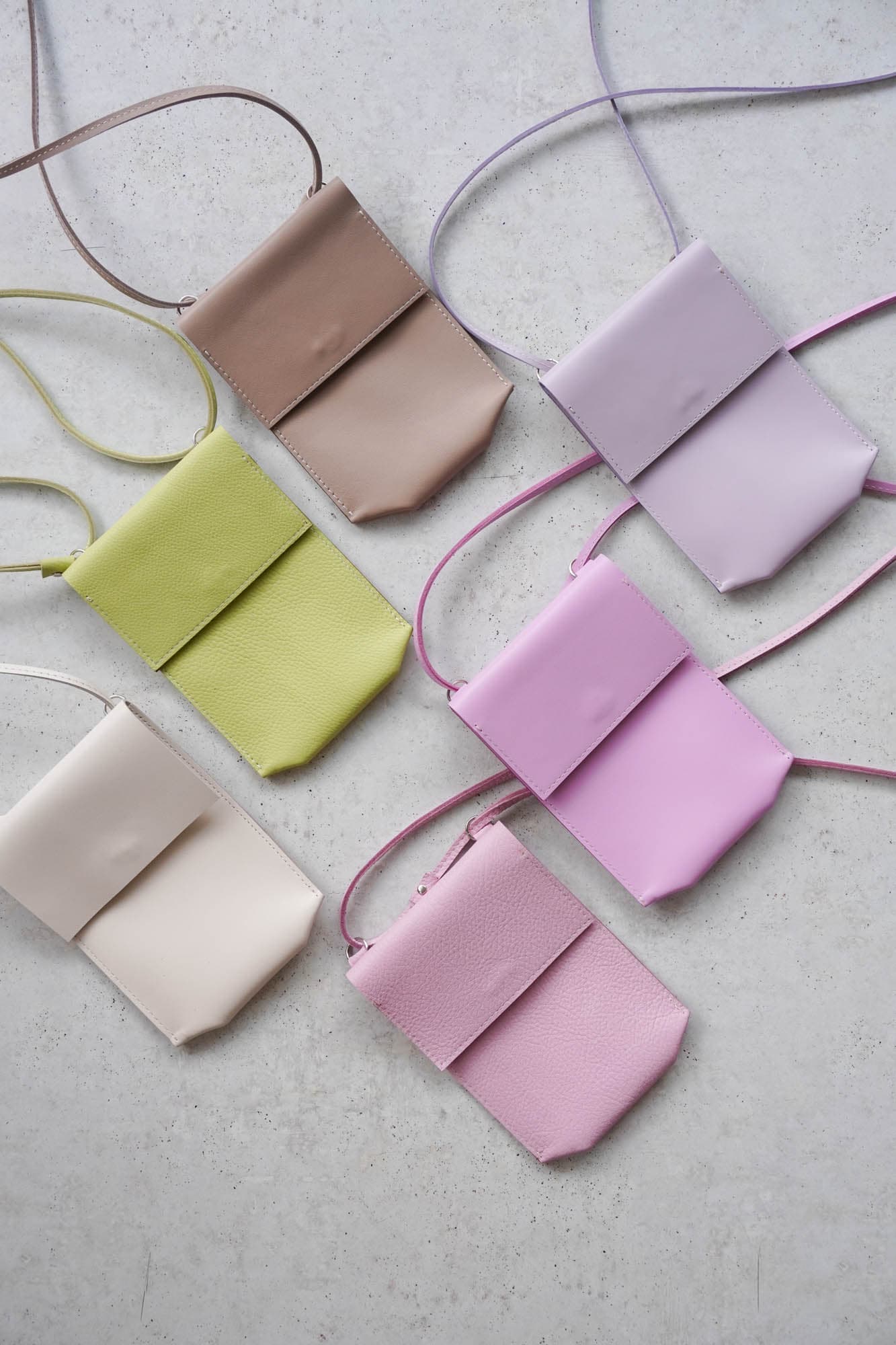 Mini kabelka Mira Minimal - lila